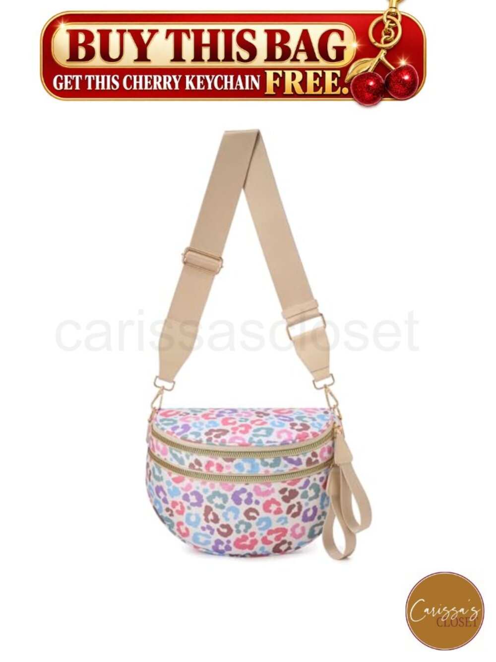 โจFEIBOON Nylon Crossbody Bag Removable Strap Adjustable Checkered Hobo Purse